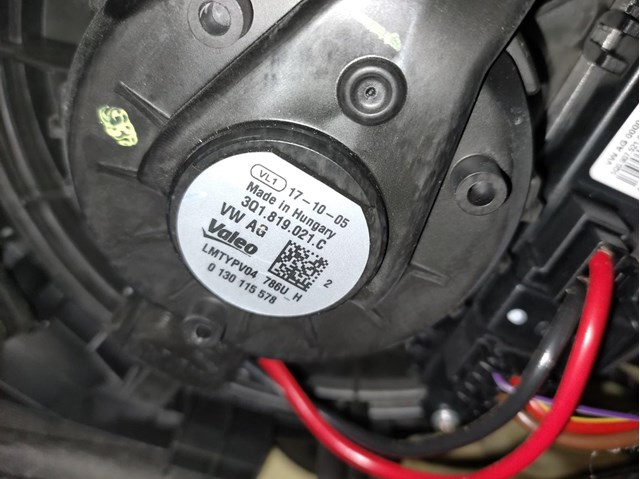 Ventilador calefaccion para volkswagen tiguan   sport bmt   /   11.16 - 12.20 dfga 3Q1819021C