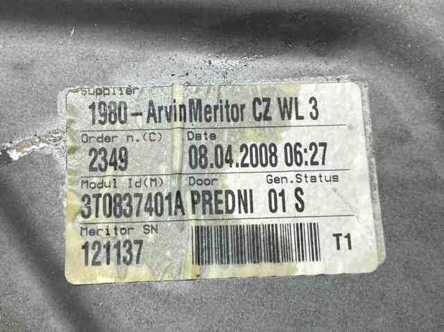 3T0837461A VAG Mecanismo de elevalunas delantero izquierdo  en stock Gandía