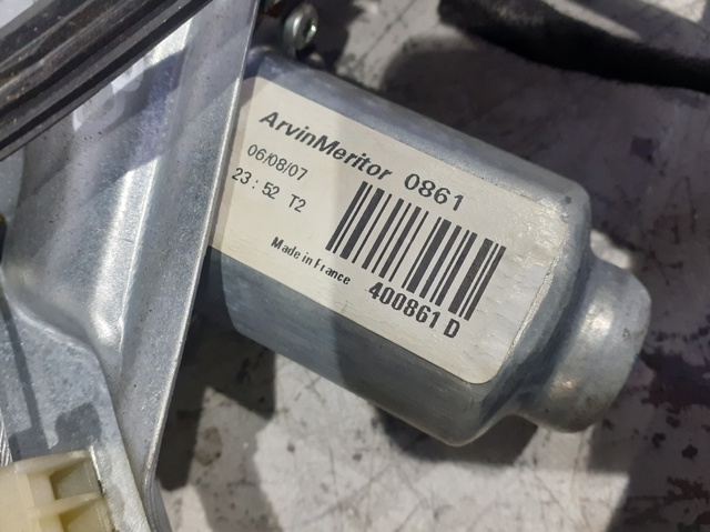 400861D RENAULT Mecanismo de elevalunas de la puerta delantera derecha  comprar en Oviedo