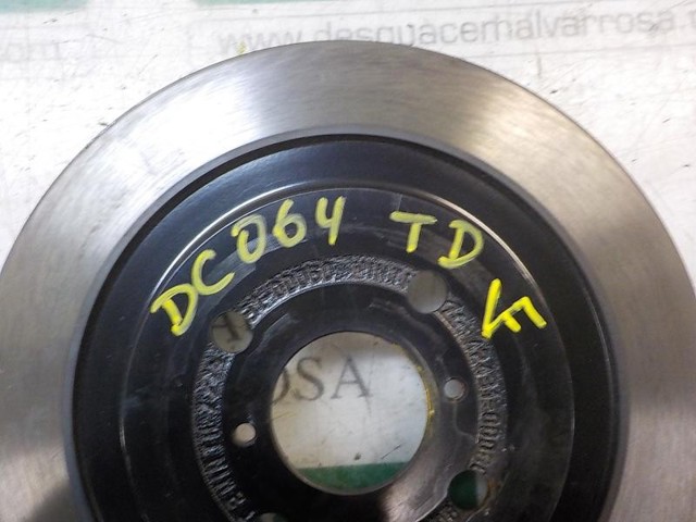 Disco de freno trasero Toyota Yaris P13