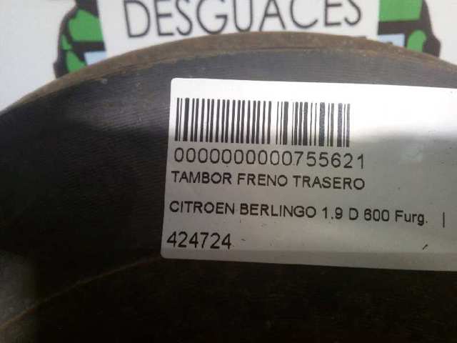 424724 PEUGEOT Tambor de freno trasero comprar Madrid