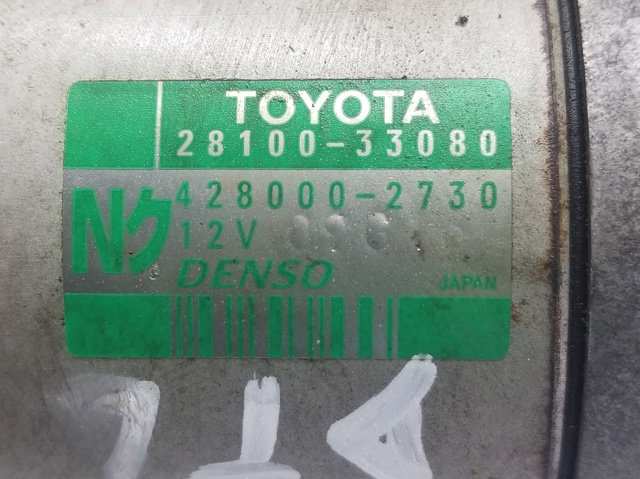 TOYOTA 4280002730 Motor de arranque  en stock Valencia