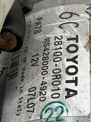 4280004920 Motor de arranque  en stock Sabadell