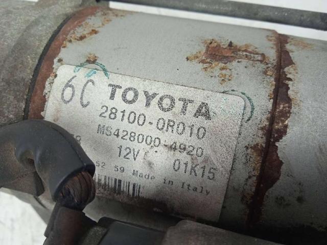 4280004920 TOYOTA Motor de arranque  comprar en Jaén