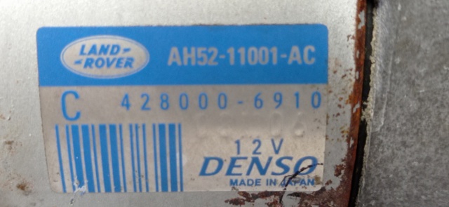 LAND ROVER 4280006910 Motor de arranque  en stock Valencia