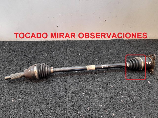 Árbol de transmisión trasero derecho 4410579J00 Suzuki