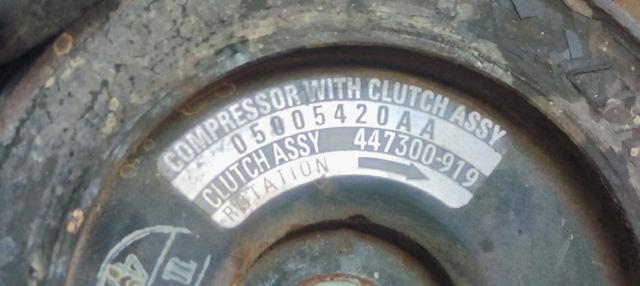 CHRYSLER 4472203870 Compresor de aire acondicionado  disponible Valladolid
