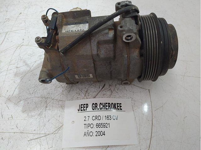 Compresor aire acondicionado para jeep grand cherokee ii 2.7 crd 4x4 665921 4472204840