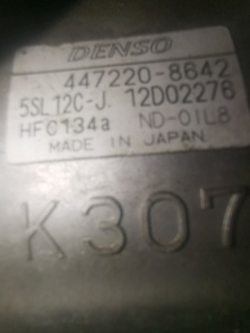 Compresor de aire acondicionado 4472208642 FIAT