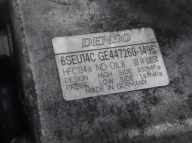 4472601496 TOYOTA Compresor de aire acondicionado comprar Madrid