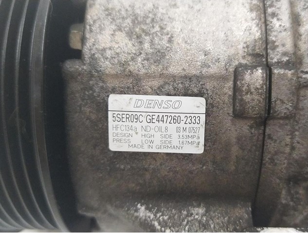 Compresor aire acondicionado para toyota auris 1.4 d-4d (nde180_) 1ndtv 4472602333