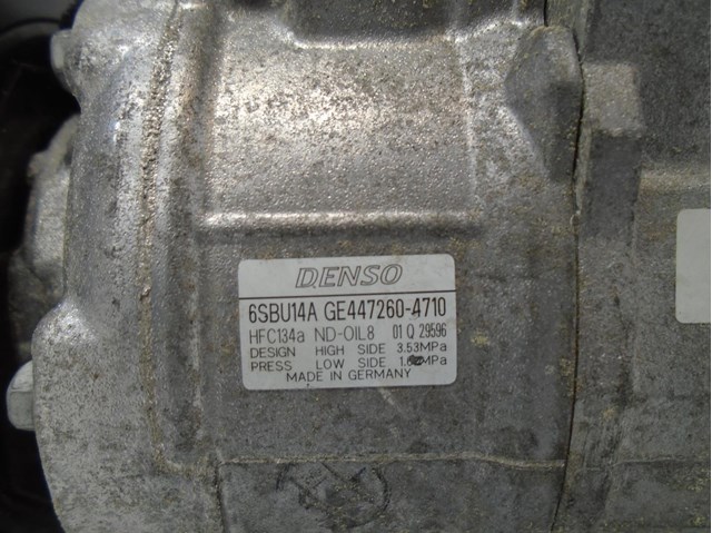 Compresor aire acondicionado para bmw 1 (e81) (2006-2011) 116 d n47dk0 GE4472604710