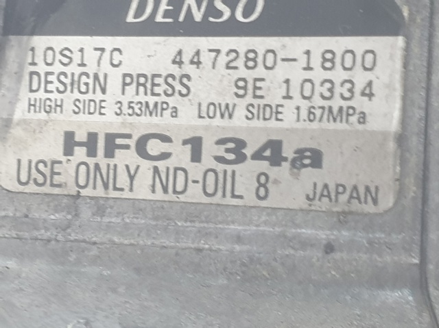 Compresor de aire acondicionado Iveco Daily 4