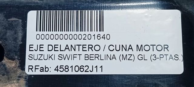 Comprar Subchasis delantero soporte motor Suzuki Swift III RS a bajo precio