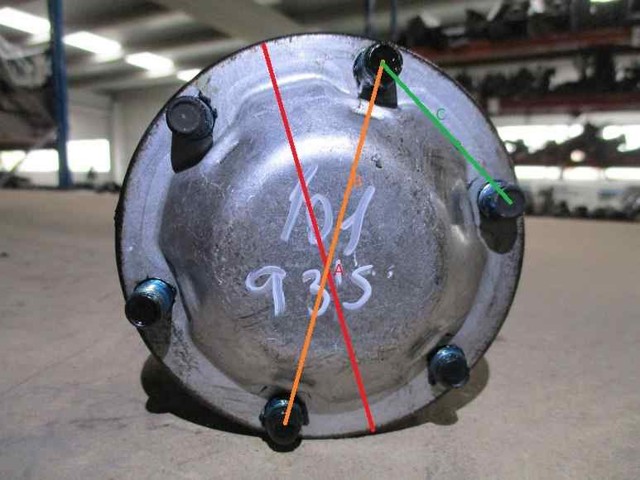 Árbol de transmisión delantero Alfa Romeo 145 930