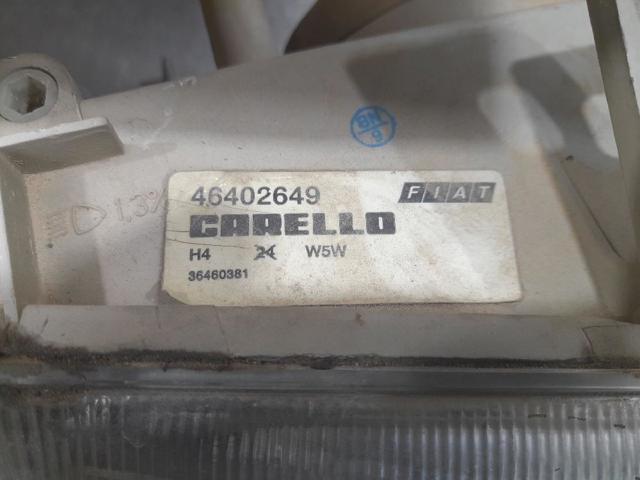 Faro derecho para Fiat Punto 176