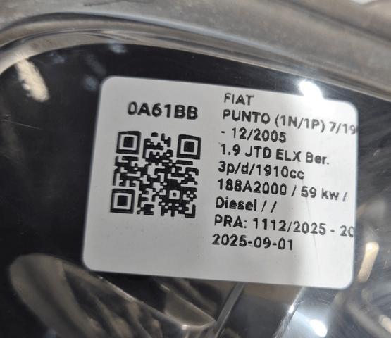 46522719 FIAT Faro derecho comprar Madrid