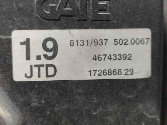 46743392 FIAT Bastidor radiador (armazón)  comprar en Jaén