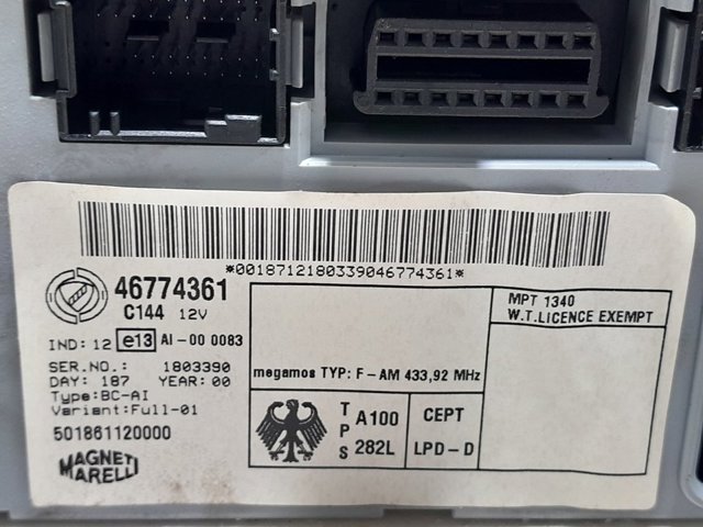 46774361 Fiat/Alfa/Lancia