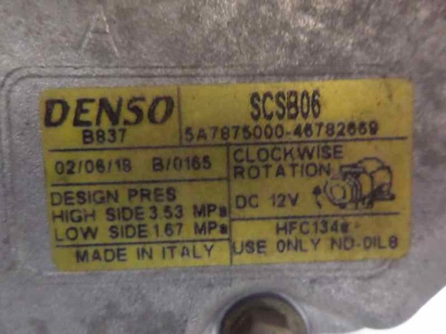 Compresor de aire acondicionado Fiat Doblo 1 119