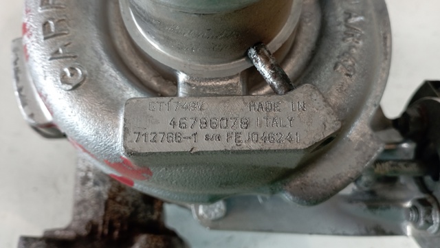Turbo para motor 46786078 FIAT