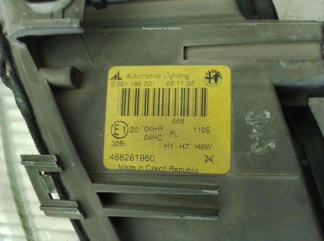 468261960 FIAT Faro izquierdo  en stock Huelva
