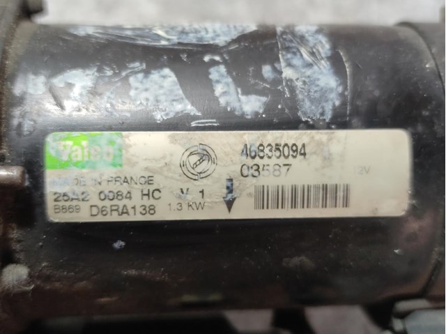 46835094 FIAT Motor de arranque  en stock Gandía