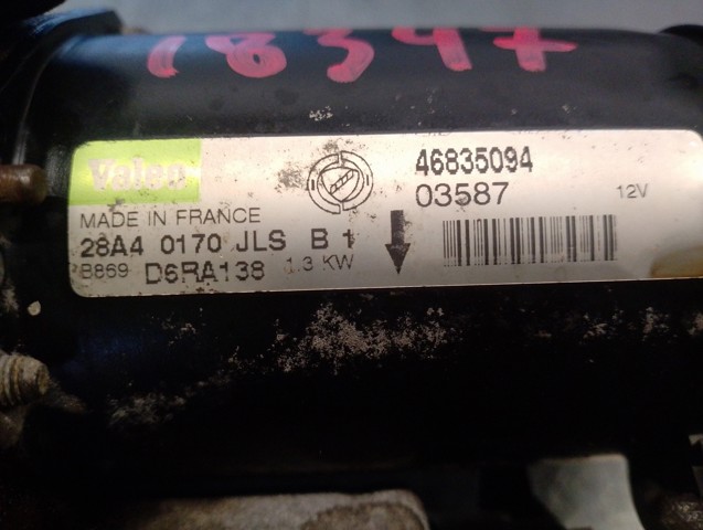 FIAT 46835094 Motor de arranque  en stock Valencia