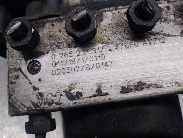47660AV712 NISSAN Módulo hidráulico de ABS  comprar en Oviedo