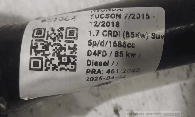 49500D7180 HYUNDAI Semieje delantero izquierdo  comprar en Oviedo