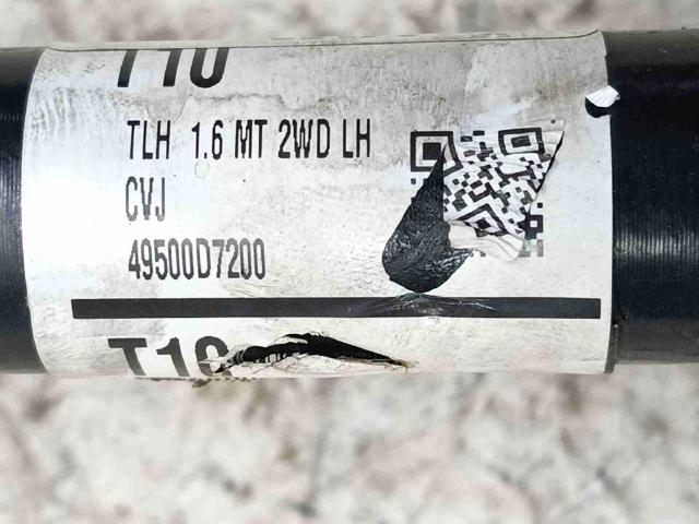 49500D7200 Semieje delantero izquierdo  en stock Granada