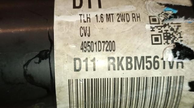 49501D7200 Semieje delantero derecho  en stock Sabadell
