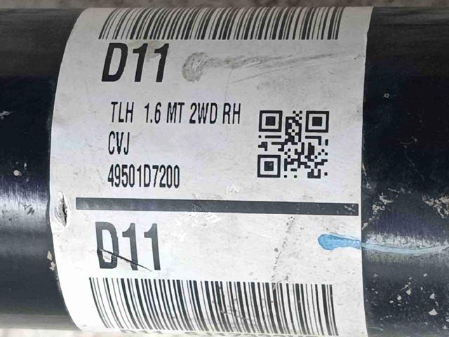 HYUNDAI 49501D7200 Semieje delantero derecho  en stock Salamanca