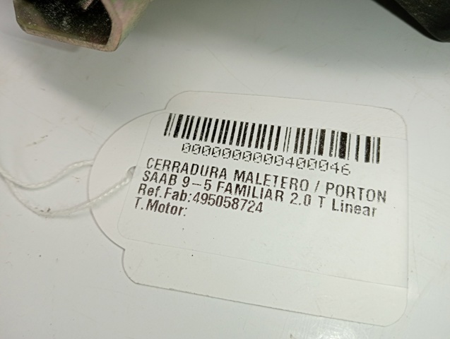 495058724 Cerradura de tapa de maletero  disponible Utrera