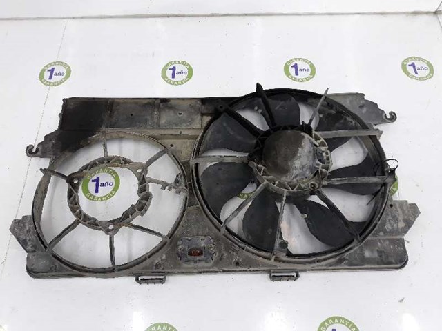 Difusor de radiador, ventilador de refrigeración, condensador del aire acondicionado, completo con motor y rodete 4986737 Ford