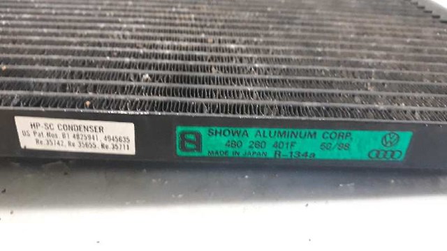 Condensador / radiador  aire acondicionado para audi a6 1.8 t aeb 4B0260401F