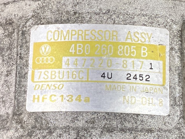 VAG 4B0260805B Compresor de aire acondicionado  disponible España