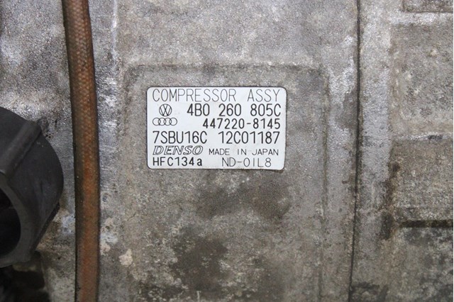 Compresor aire acondicionado para audi a4 avant (8d5,8d5) (1994-2002) 2.5 tdi afb 4B0260805C