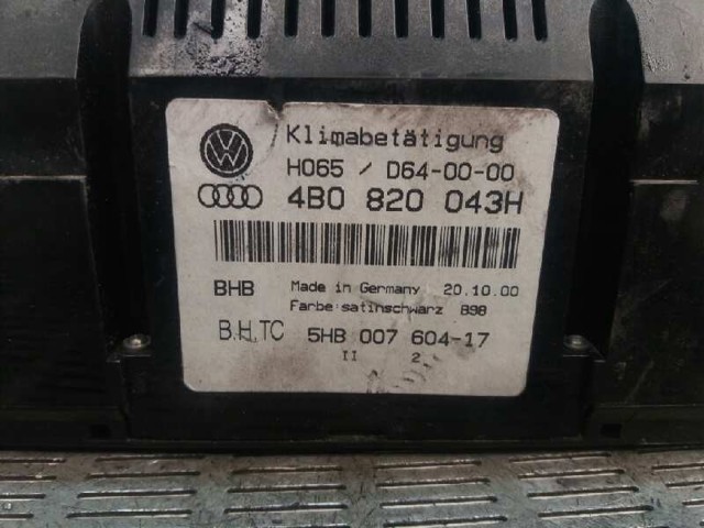 4B0820043H Unidad de control aire acondicionado  en stock Granada