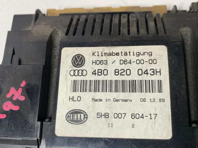 VAG 4B0820043H Módulo de modos de calefacción/aire acondicionado  comprar en Ponferrada