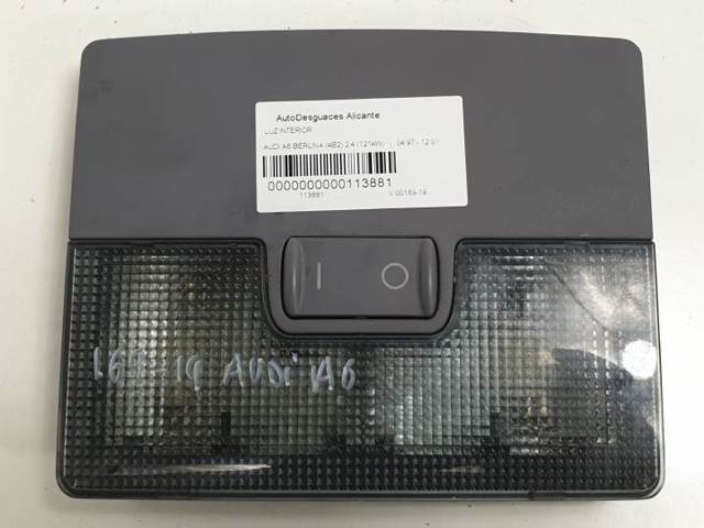 4B0947105 VAG Luz de techo interior (cabina)  en stock Gandía