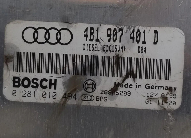 4B1907401D VAG Unidad de control del motor (ECU)  comprar en Oviedo