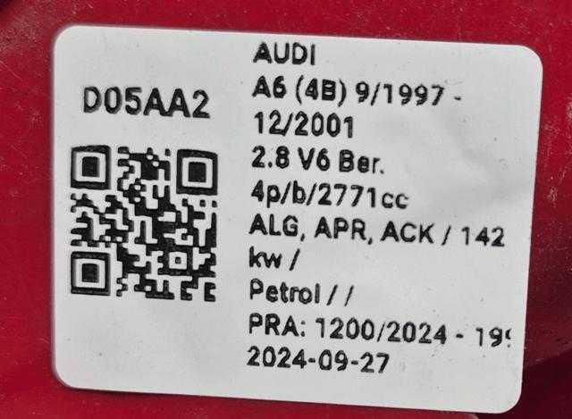VAG 4B9945095F3FZ Piloto trasero izquierdo  comprar en Albacete