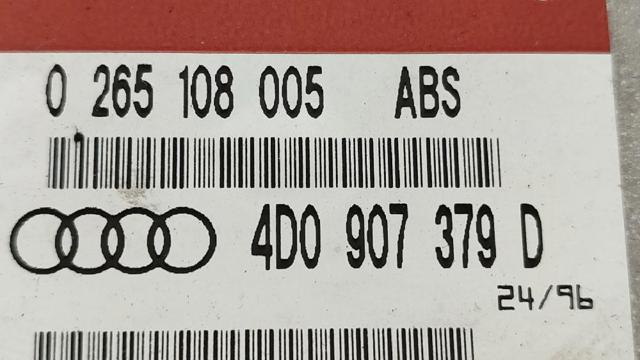 4D0907379D Módulo de control ABS  comprar en Zaragoza