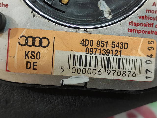 4D0951543D VAG Anillo de contacto del volante  comprar en Oviedo