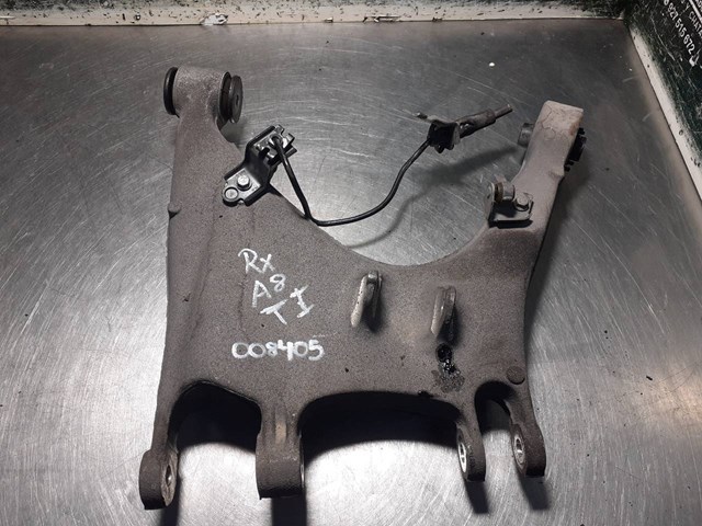 Brazo suspension (control) trasero inferior izquierdo 4E0511511F VAG/Audi