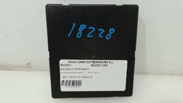 Unidad de confort A8  sedán (2002-2010) original desde 60,98 €