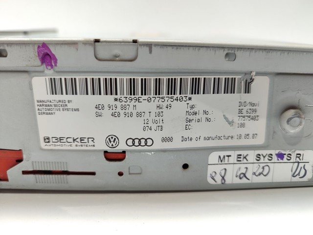 VAG 4E0919887M Unidad de control de navegación comprar Tarragona