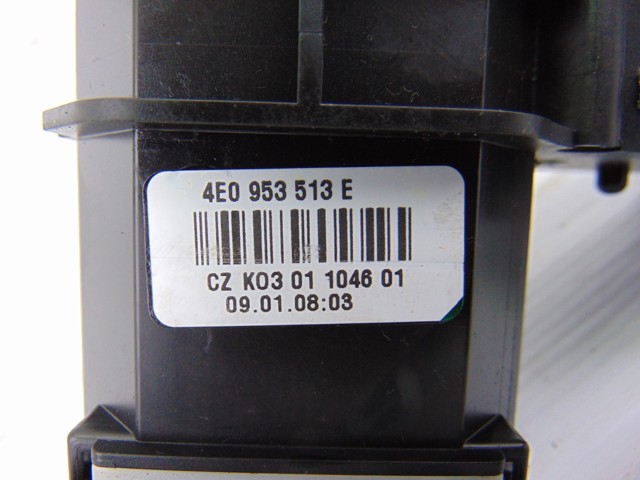 VAG 4E0953513E Conmutador izquierdo de la columna de dirección  en stock Salamanca