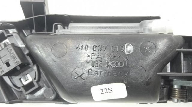 4F0837019C VAG Manija interior de puerta delantera izquierda  en stock Huelva